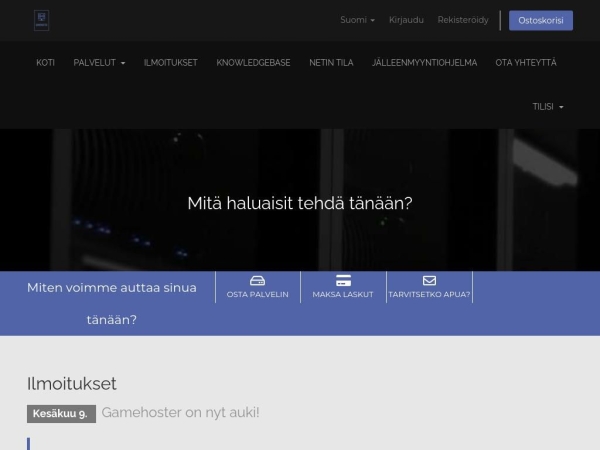 gamehoster.fi