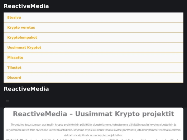 reactivemedia.fi